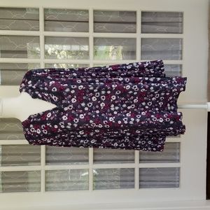 Lane Bryant peasant top tunic